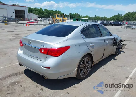 2017 Infiniti Q50 2.0T Sport z USA, uszkodzony, nr VIN JN1CV7AR9HM680511